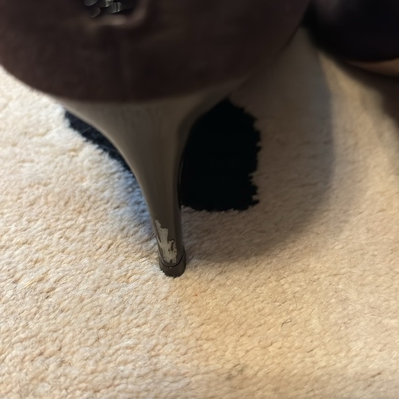 Jimmy Choo chocolate brown suede boots size 38.5 - Picture 5 of 7